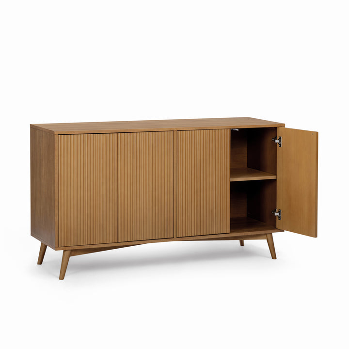 Tremolo 55'' Wide Wooden Sideboard with 4 Doors by Teamson Home