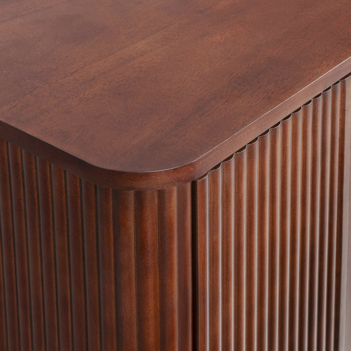 Potomac 55'' W Solid Wood Frame Sideboard with 3 Drawers and 2 Doors
