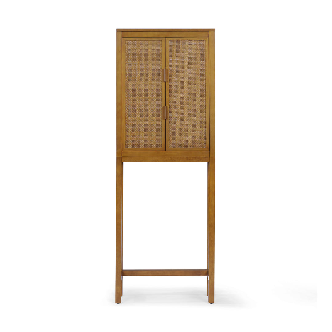 Hatteras 24'' Wide Wood Over the Toilet Cabinet  with 2 Doors by Teamson Home