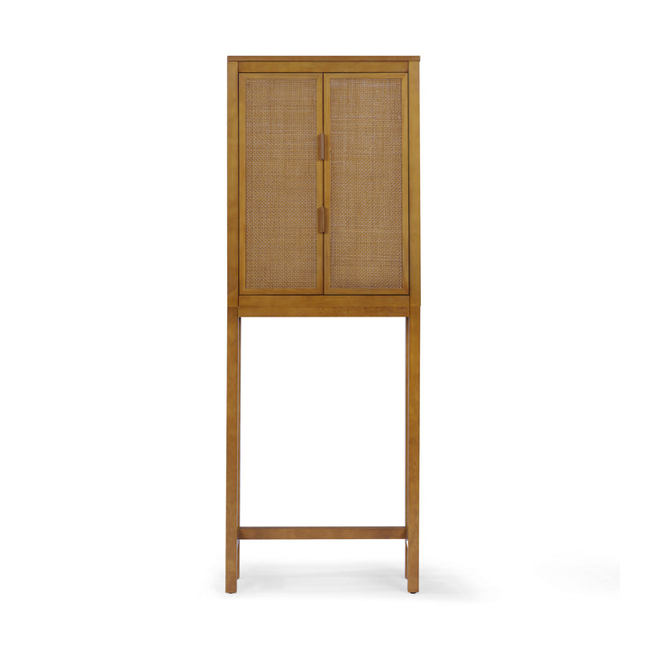 Hatteras 24'' Wide Wood Over the Toilet Cabinet  with 2 Doors by Teamson Home