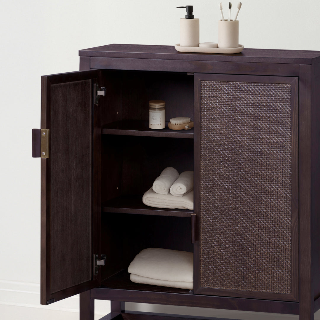 Hatteras 28'' Wide Wood Accent Cabinet with 2 Doors by Teamson Home