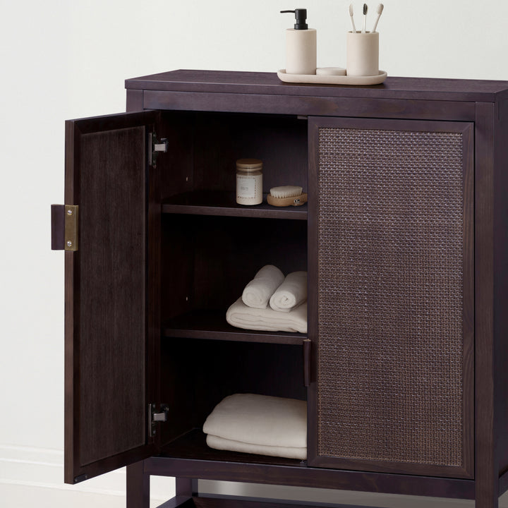 Hatteras 28'' Wide Wood Accent Cabinet with 2 Doors by Teamson Home