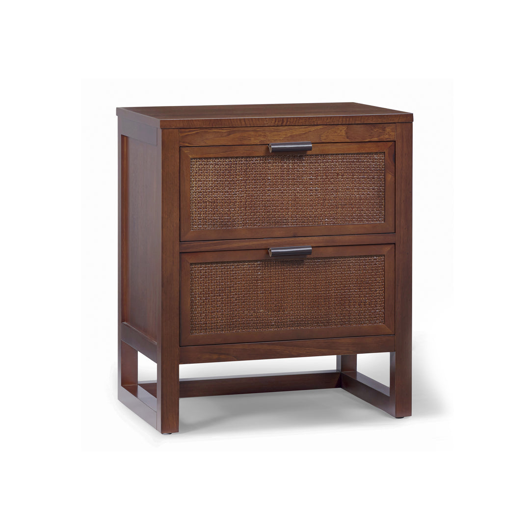 Hatteras 20'' Wide Wood Nightstand with 2 Drawers by Teamson Home