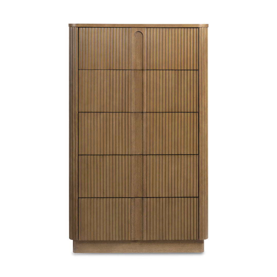Potomac 30'' W Solid Wood Frame Dresser with 6 Push to Open Drawers