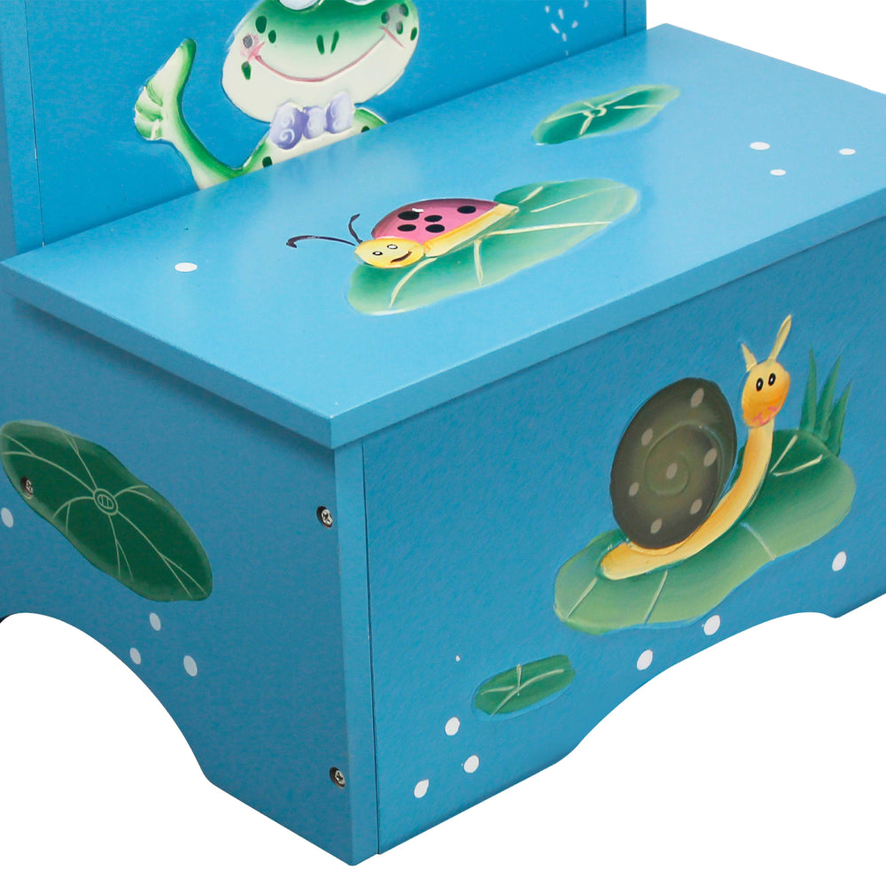 Fantasy Fields - Toy Furniture -Froggy Step Stool w/ Storage